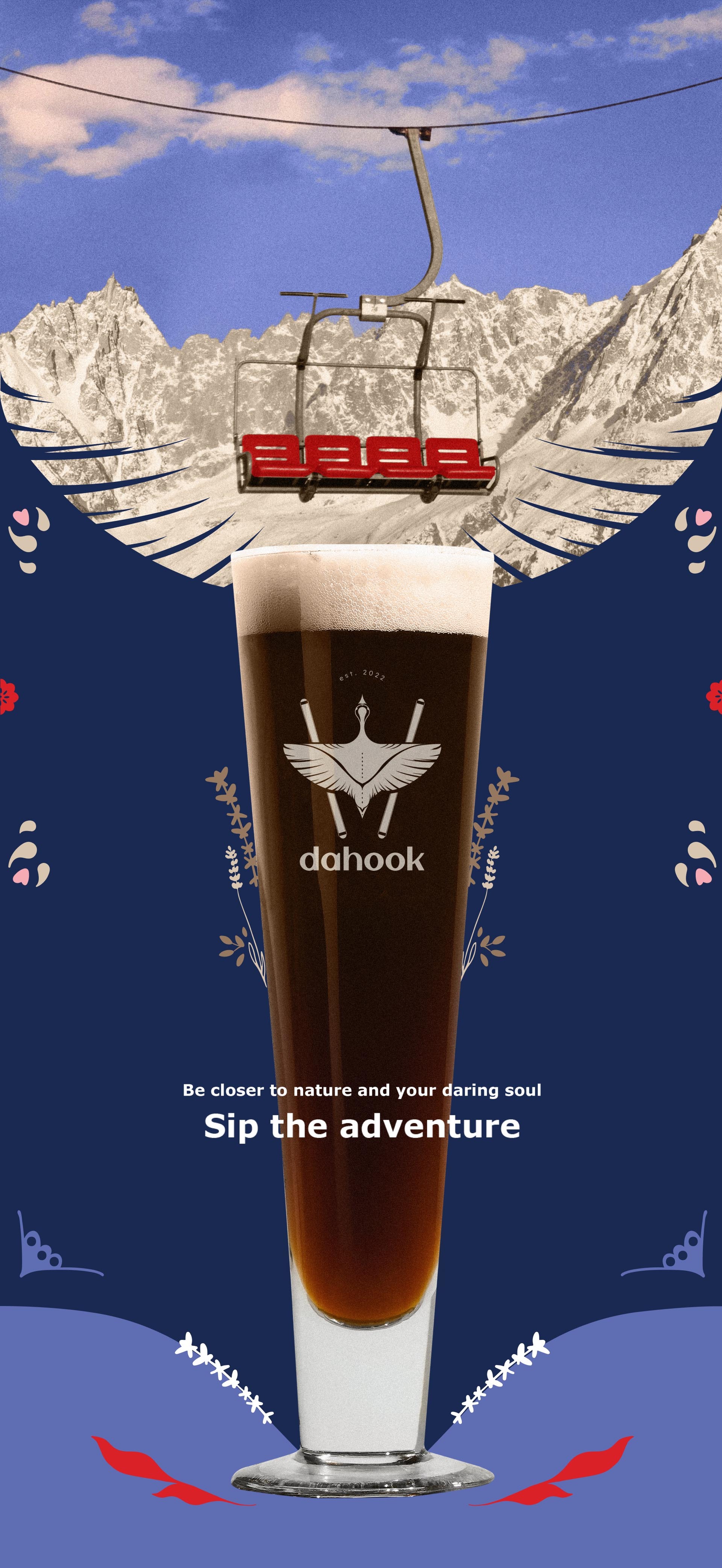 dahook Restaurant And Beer Branding